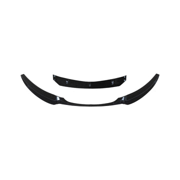 For BMW 1 Series E82 E88 2008-2013 Front Bumper Lip Splitter Gloss Black